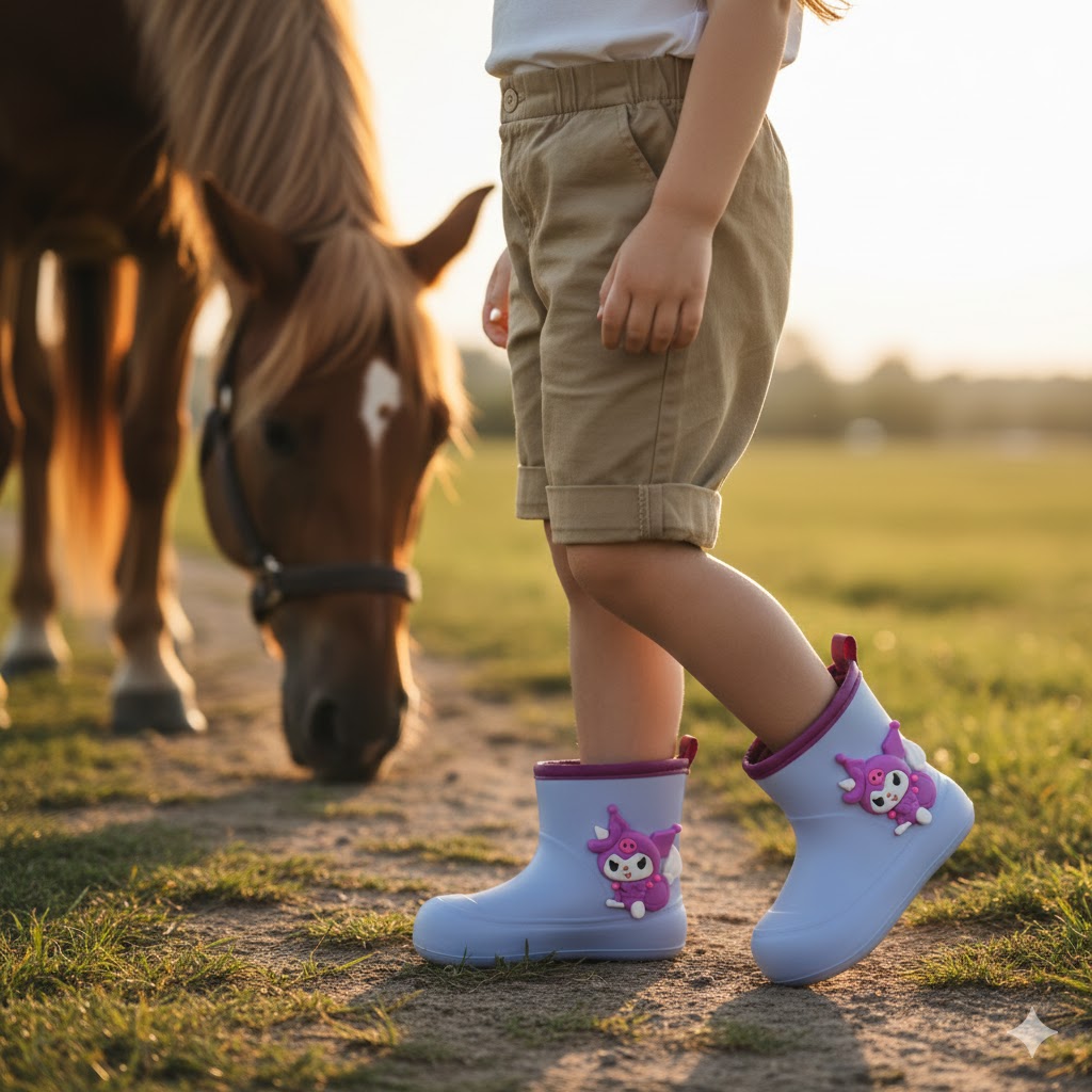 خرید آنلاین چکمه بچگانه پایون مدل فانی کرومی کد 87